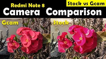 Redmi Note 8 | Stock vs Gcam | Camera Comparison