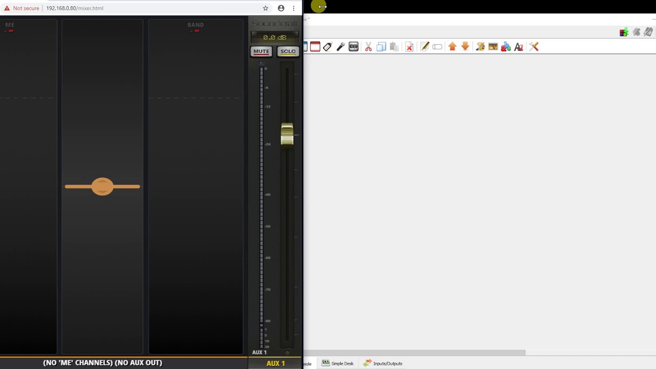 Кнопки Ui24R V3 UDP управляют освещением