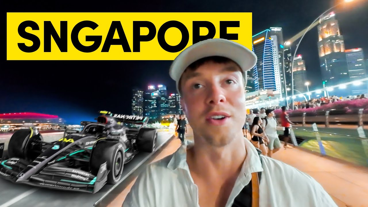 Я полетел на САМУЮ СЛОЖНУЮ гонку Формулы-1... (СИНГАПУР)