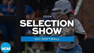 2024 NCAA DIII softball bracket selection show