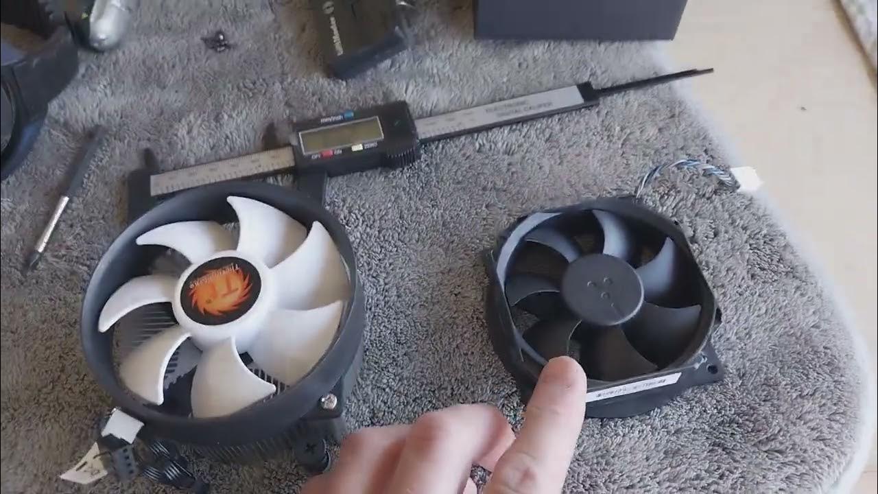 hp elitedesk CPU fan upgrade replace YouTube
