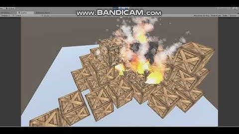 Fire propagation demo