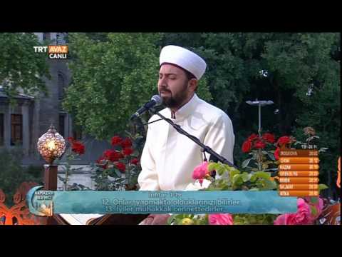 İnfitar Suresi ve Meali - Bünyamin Topçuoğlu - Ramazan Sevinci  --TRT Avaz