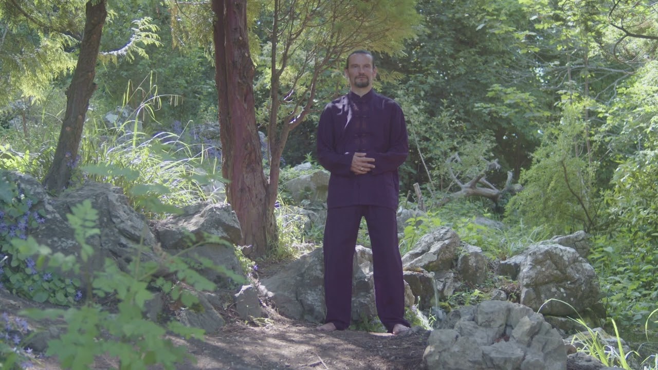 Qigong Course Vid.3 Set 2 Abdominal Breathing Exercise in Standing Meditation