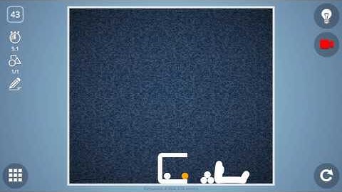 Check out how I solved level 43 in Brain It On! #BrainItOn