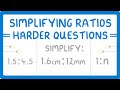 Simplifying Ratios Quiz