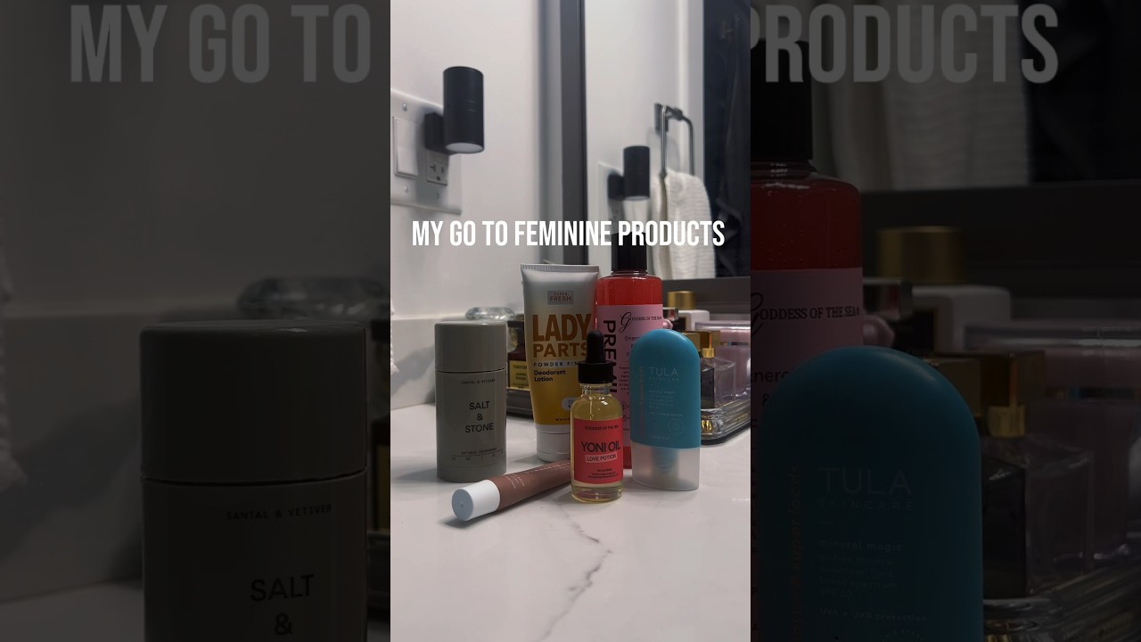 my go to feminine products, thank me later 💋 