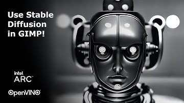 Run Stable Diffusion in GIMP powered by Intel Arc