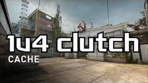 1v4 clutch w/Glock-18 / Cs:Go