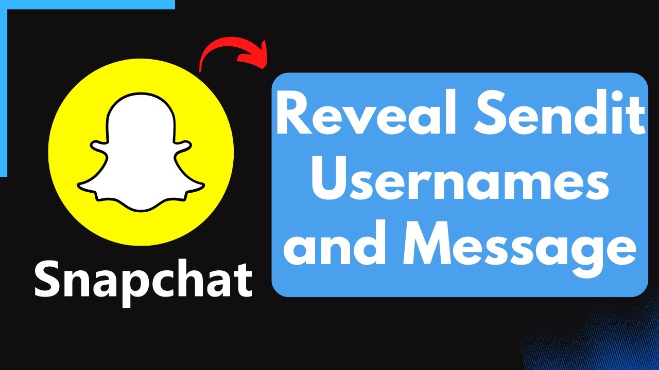 How To Reveal Sendit Usernames and Message For Free (Quick Trick) - YouTube