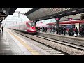 Treni in transito alla stazione di Milano Rogoredo