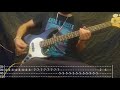 Blur  song 2 bass cover tabs