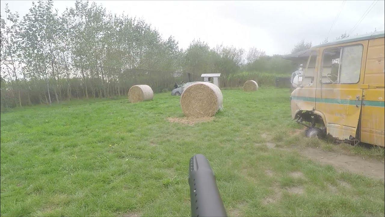 Die Schlacht auf dem Schrottplatz Paintball Parcs Hannover YouTube