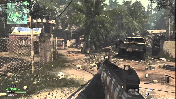 MW3 FFA  (30-3): Another Fast 3:38 Minutes Free For All, G36C Gameplay