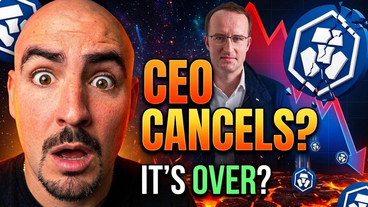 CRO Coin ETF Cancelled (Crypto.com CEO Breaking News!)