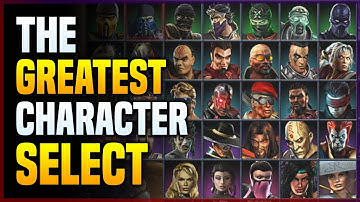 The Greatest Character Select Screens of The 2000
