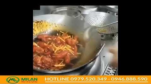 Bếp từ công nghiệp đơn chảo lõm có bầu nước   Chuyên cung cấp bếp từ công nghiệp trên toàn quốc