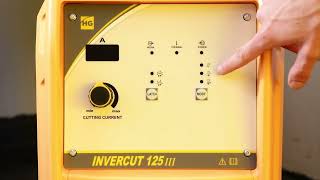 Kama INVERCUT 125 Plasma Cutter by Hugong | 125 A IGBT Inverter (35 mm Max Cut, Built-In Compressor)
