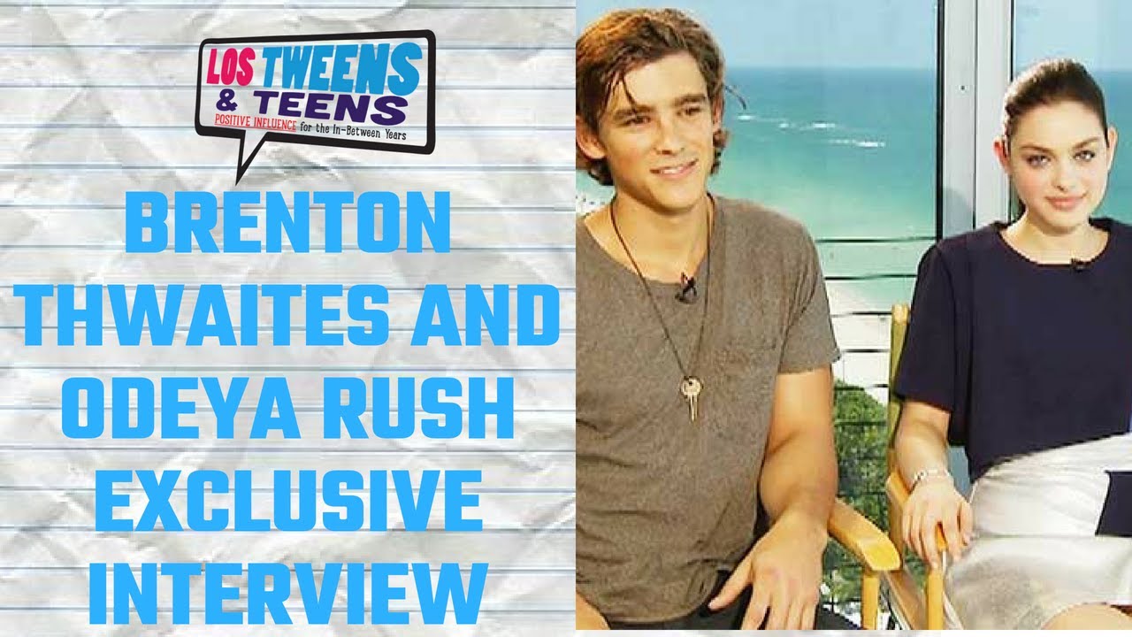 The Giver - Brenton Thwaites and Odeya Rush Interview by LosTweens.com