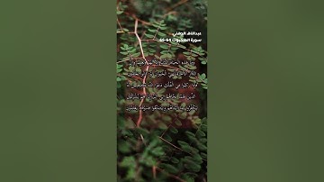 سورة العنكبوت الاية 64-66