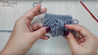 Вытянутые петли вверх. Узор мех. Вязание крючком (crochet fur stitch) Вытянутые петли вверх. Узор мех. Вязание крючком (crochet fur stitch)