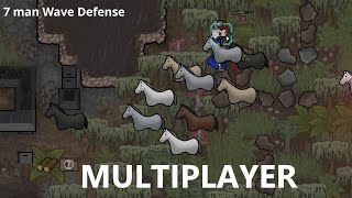 Rimworld 7 Player Wave Survival | Multiplayer PVE | Horse Dome