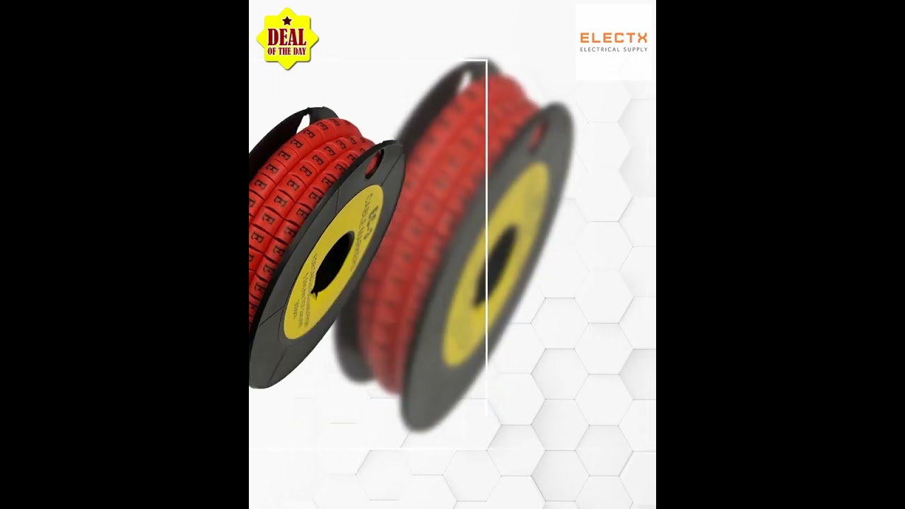 When your cables need that pop of color! 🔴✨ 

Introducing our Grippes (E) Cable Markers in stri...