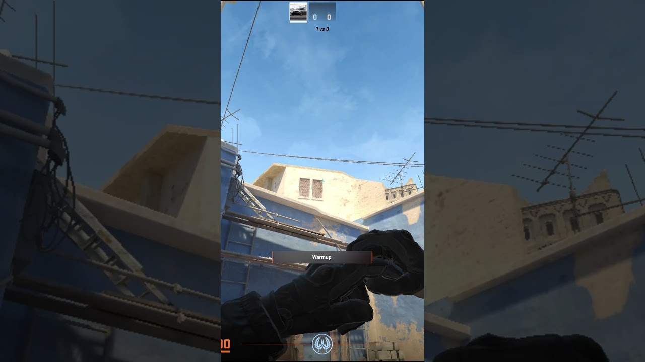 How to smoke palace from ct on CS2 