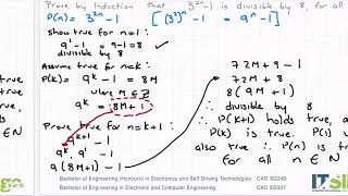 Proof by induction Divisibility example 3 Leaving Cert Higher Level Maths