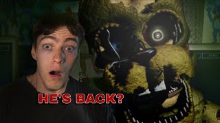 SPRINGTRAP CAME BACK FOR REVENGE | Fnaf Pizzeria Simulator part 2