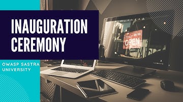 Inauguration Ceremony | OWASP SASTRA University
