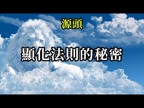 顯化法則的秘密《源頭》在糟糕的環境中，如何快速輕鬆地顯化你想要的一切？