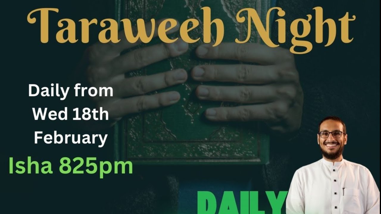 Taraweeh prayer & Juz A Day