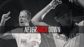 Rebelion ft. Micah Martin  Never Back Down (Official Videoclip)