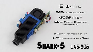 Hyrel 3D - Shark-5 (Laser Attachment)