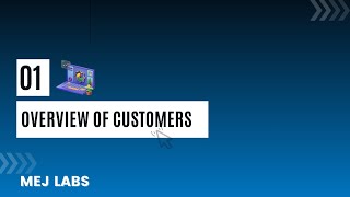 Overview of Customers Tab