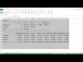 Excel 2016 Regression Analysis