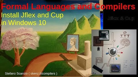 #14 FLC - How to install Jflex and Cup in Windows 10