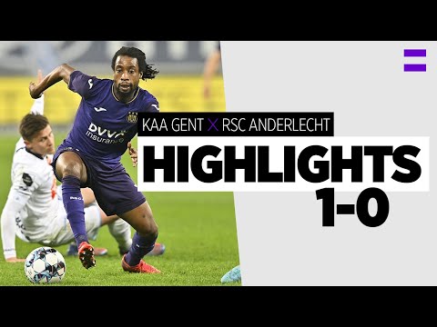 HIGHLIGHTS: KAA Gent - RSC Anderlecht | 2021-2022 | Chances but no goal