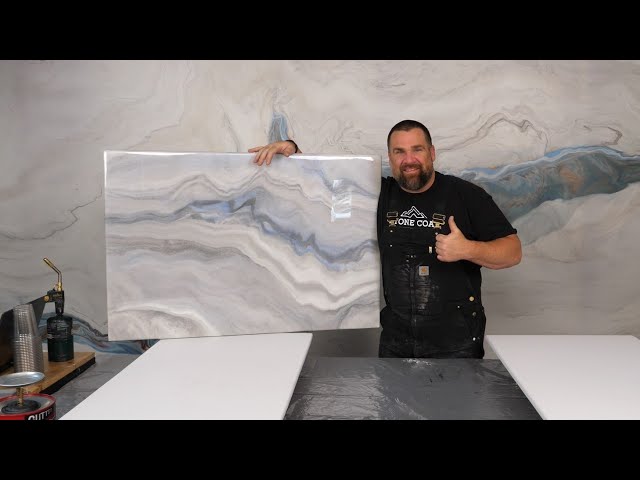 How To Make Carrara Marble With Epoxy