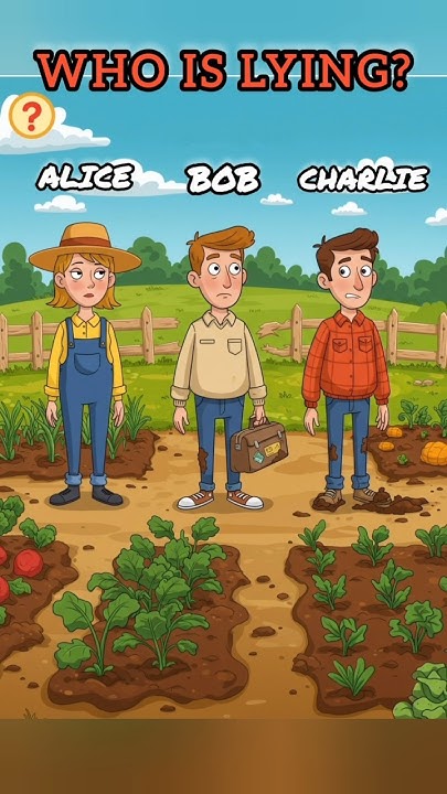 Who Trampled the Farmer s Garden? Spot the Clue 🕵️♂️🌿 #MysteryPuzzle Who Trampled the Farmer s Garden? Spot the Clue 🕵️♂️🌿 #MysteryPuzzle