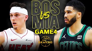 Boston Celtics vs Miami Heat  Game 4 Full Highlights | 2024 ECR1 | FreeDawkins screenshot 3