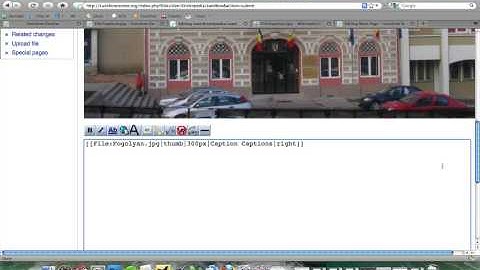 Add images to a wiki
