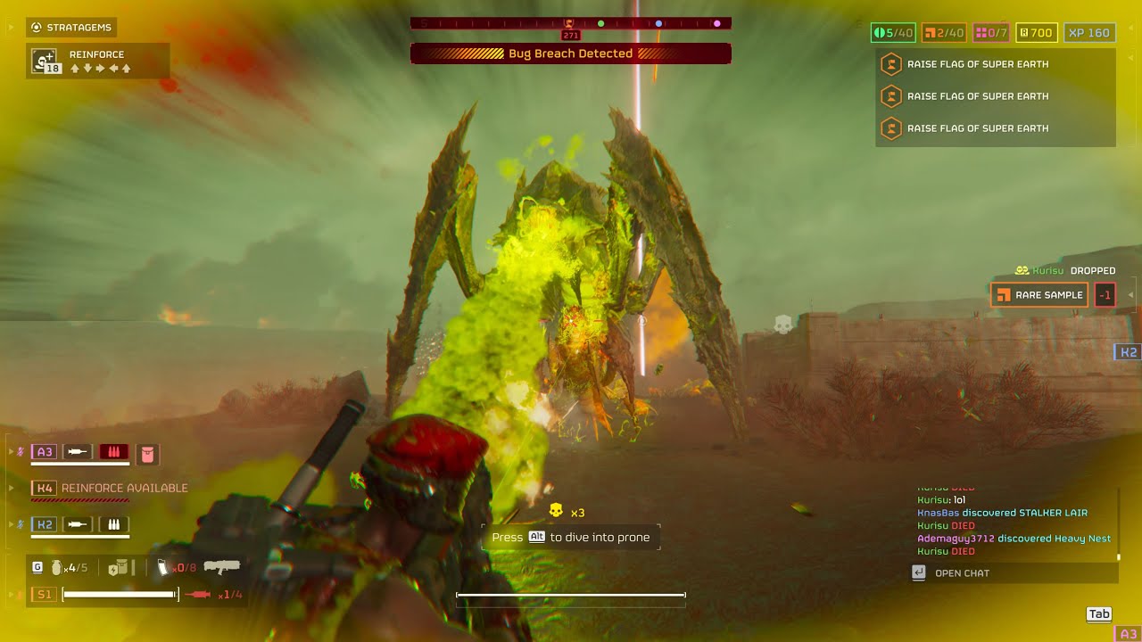 Battle with Terminids - Super Helldive Difficulty - 4K Quality ...