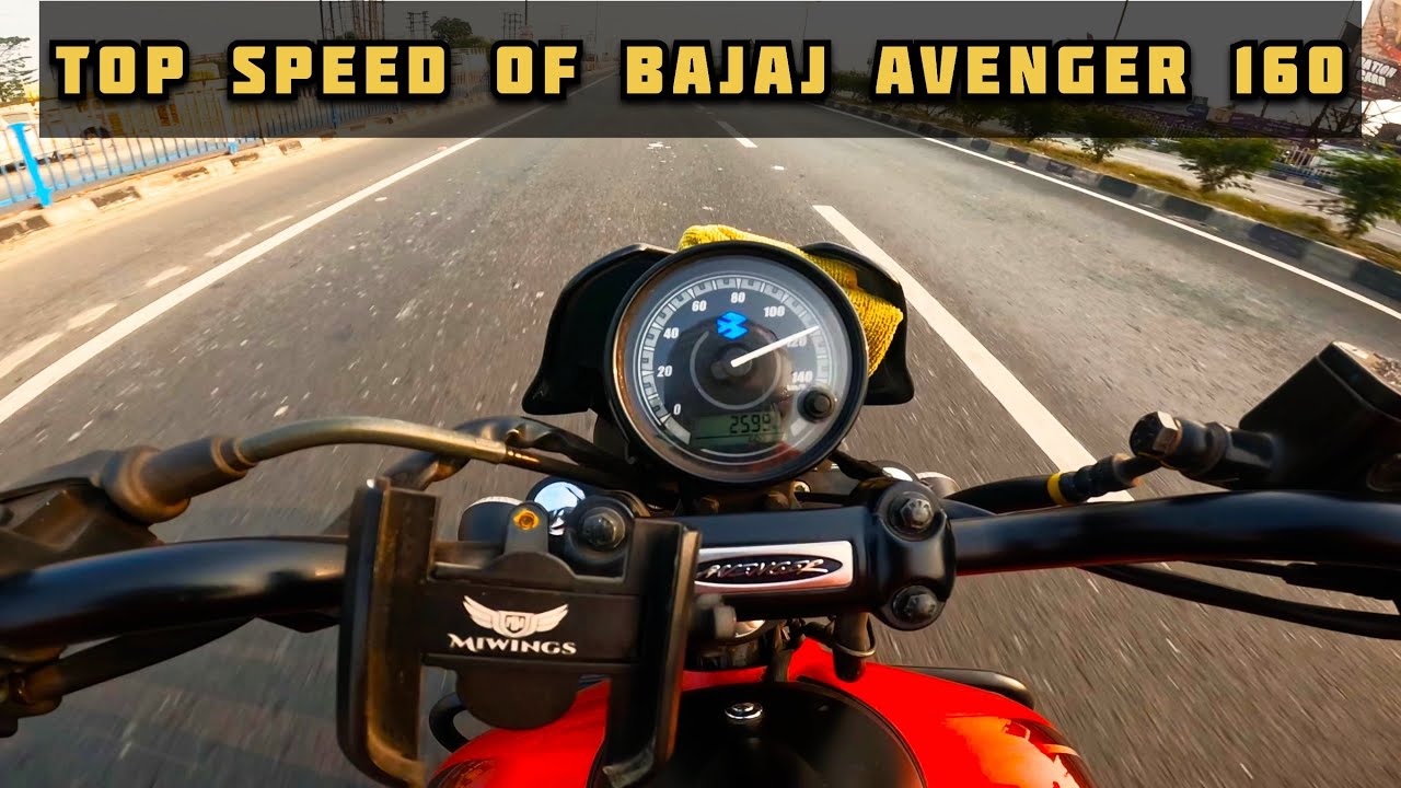 Bajaj avenger 160 top speed test 2025 model 