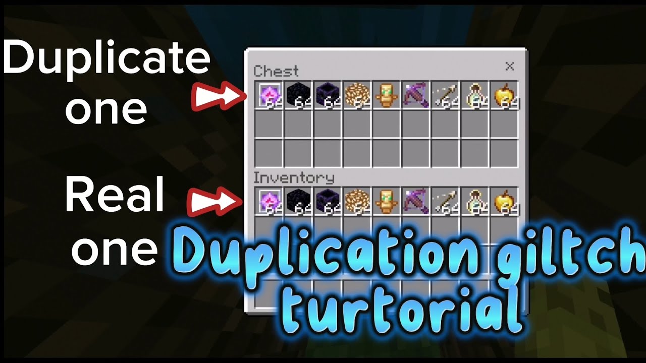 How to duplicate items in Minecraft last version😱 - YouTube