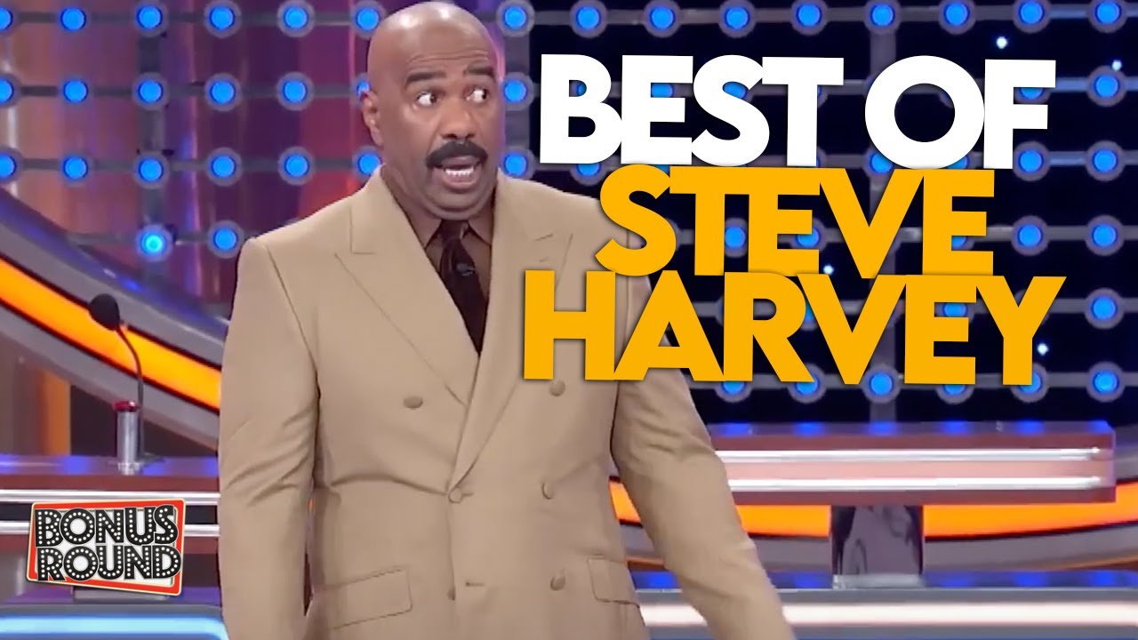 Best Steve Harvey Questions & Answers On Family Feud - YouTube