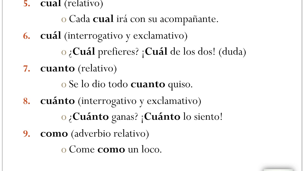 Palabras 5 Letras Con Tilde En La E