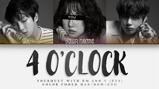 [YOUR DUET WITH RM & V] 4 O’CLOCK; by RM & V (BTS) || Silv3rt3ar cover ✿