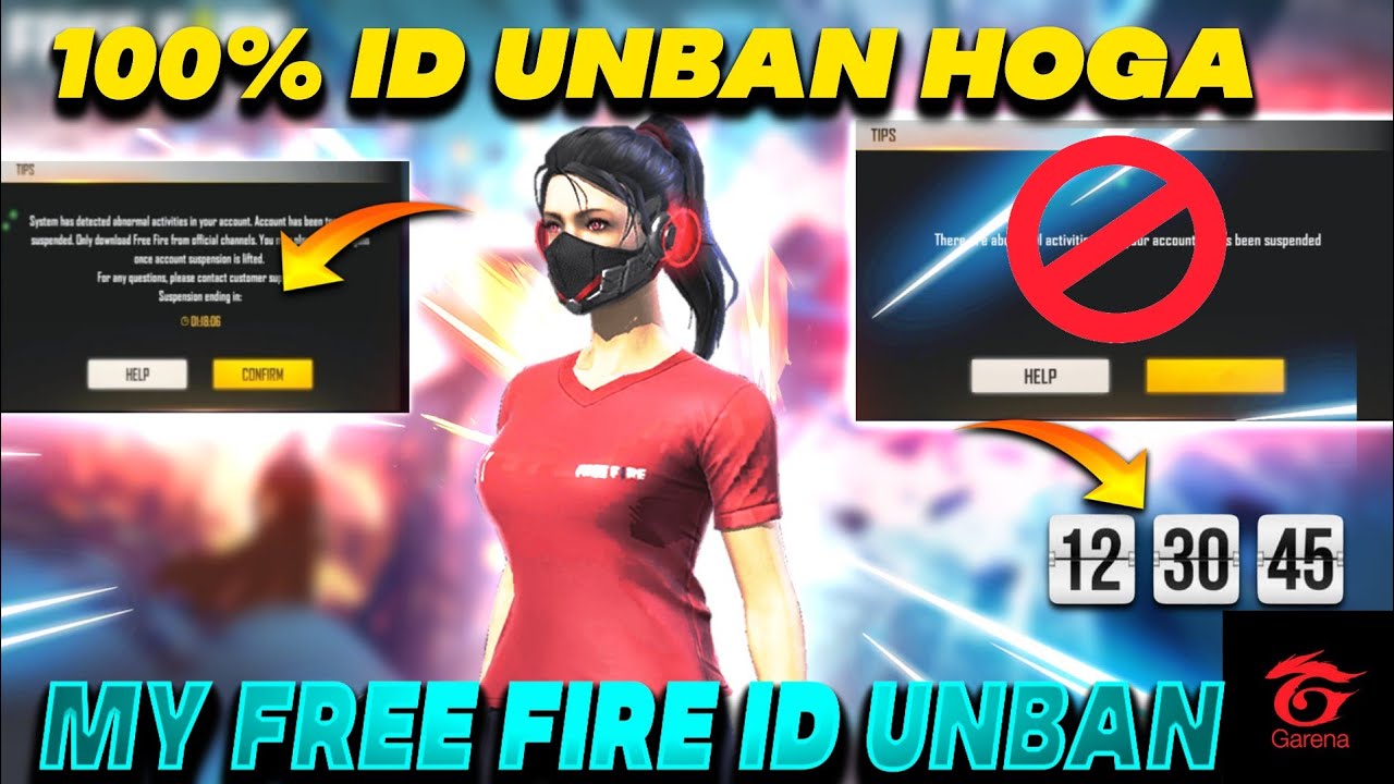 GOOD NEWS ON ID UNBAN ? || ALL FREE FIRE ID UNBAN CONFIRMED ?|| HOW TO UNBAN FF ID 100% TRICK